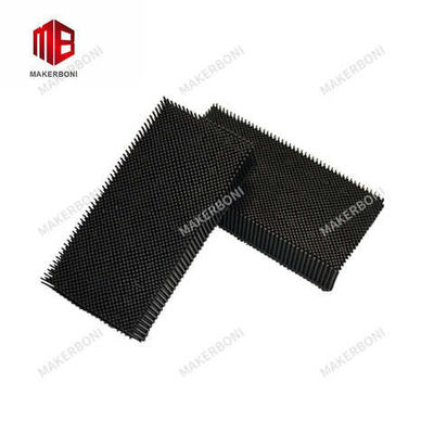 Schwarzer Nylon-Bristelblock PN 131241 Auto Lectra Cutter FX FQ Q25 wesentliche Teile für Bekleidungsmaschine