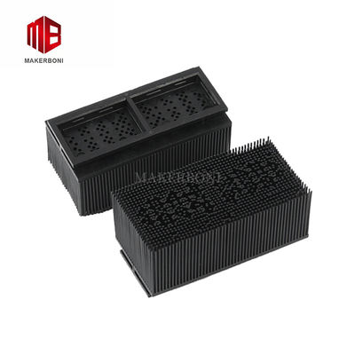 Schwarz 100*50*42 mm Hohe und normale Nylonbristel Ziegel Schneidmaschine Teile für YIN Autoschneider